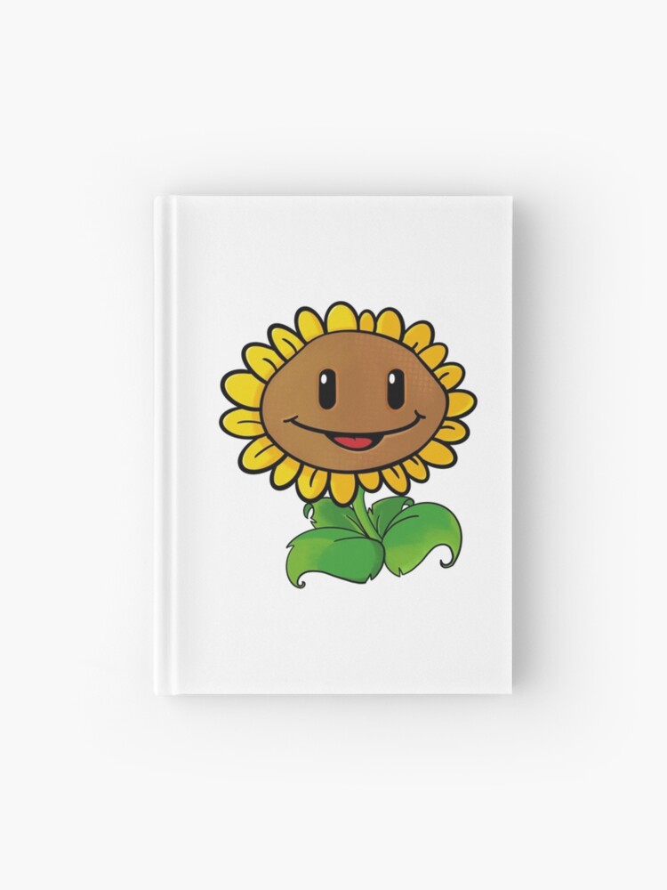 Cuaderno de tapa dura «Planta contra Zombies Girasol» de MyDoodShop |  Redbubble