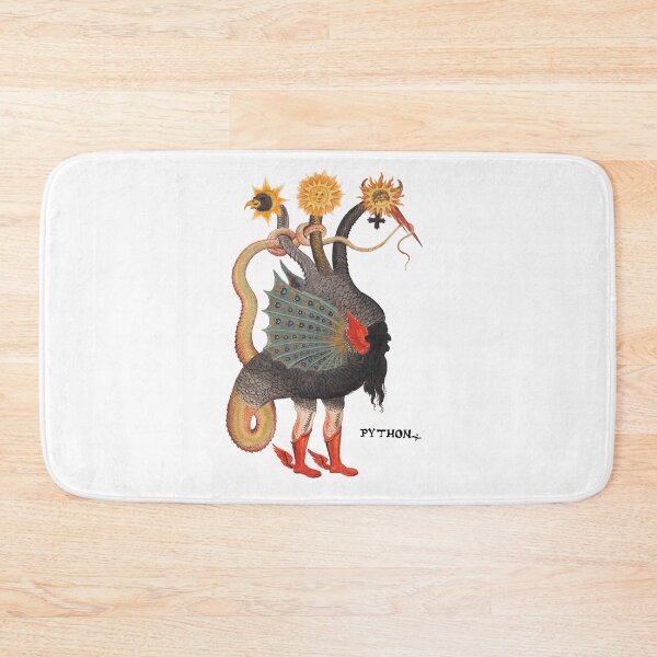 Item preview, Python Mercury, vintage alchemy illustration designed and sold by TeeARTHY.