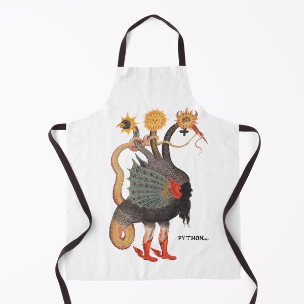 Item preview, Python Mercury, vintage alchemy illustration designed and sold by TeeARTHY.
