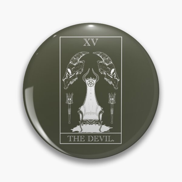 Item preview, XV THE DEVIL (grn) designed and sold by 1142artco.