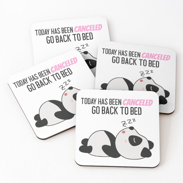 Item preview, Today Has Been Canceled Go Back To Bed designed and sold by Studioapartment.