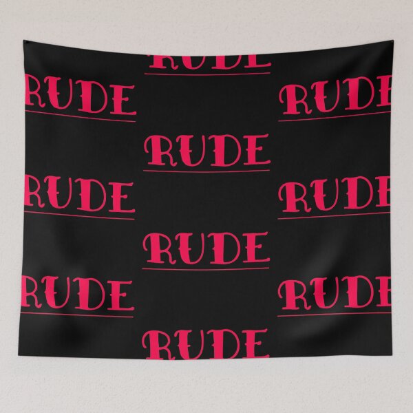 Item preview, Rude designed and sold by CJOrazi.