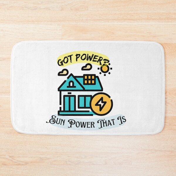 Item preview, My Home Is Powered By The Sun  designed and sold by SolSel ⭐⭐⭐⭐⭐.