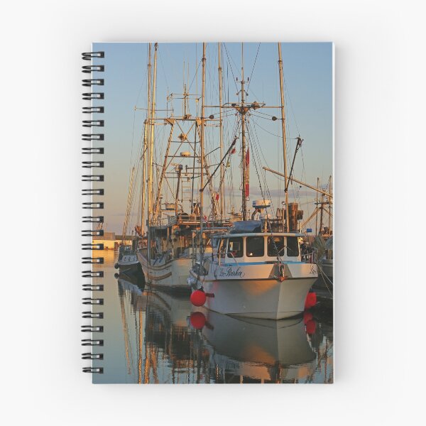 Item preview, Fishing Boats in a Row designed and sold by rharrisphotos.