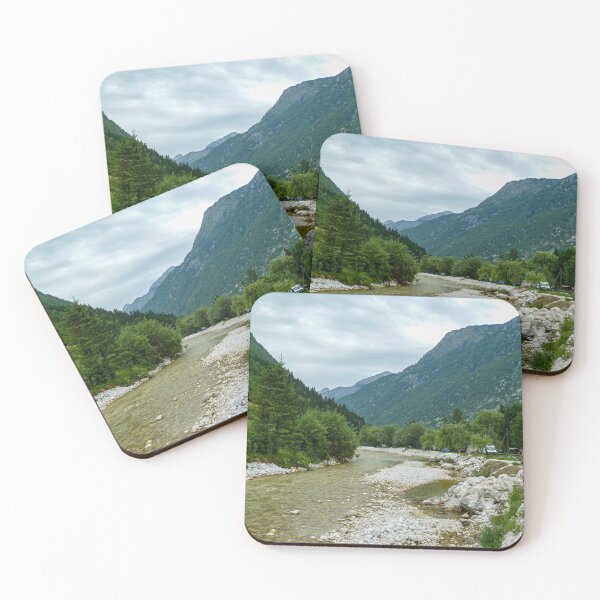 Item preview, The Soca River flowing through the Trenta Valley from the Julian Alps, near Tolmin, Slovenia designed and sold by SnapTPhotograph.