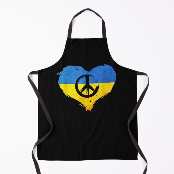 Item preview, Heart Love Peace Ukraine, Support Ukraine, Ukrainian Flag designed and sold by KingPower.