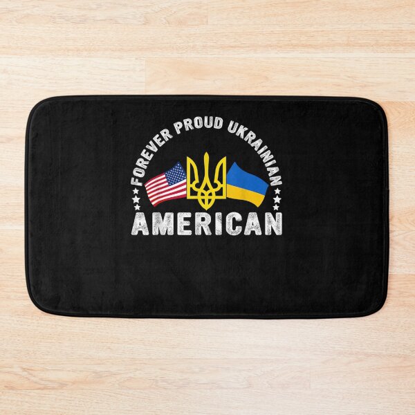 Item preview, Forever Proud Ukrainian American Flag Of Ukraine & America designed and sold by KingPower.