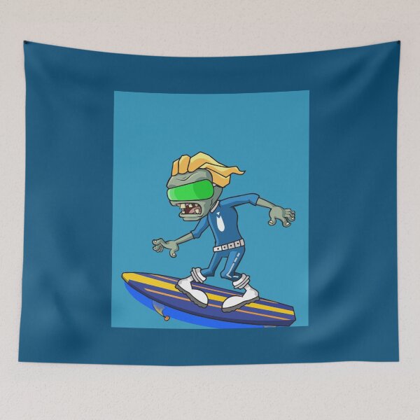 Item preview, Plants vs Zombies - Space Surfear Graphic  designed and sold by MyDoodShop.