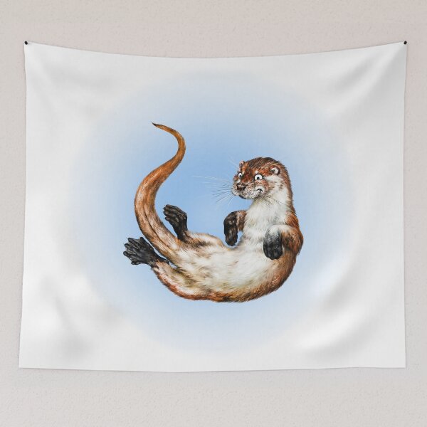 Item preview, Otterly Great | Cartoon Otter  designed and sold by Snootrac.