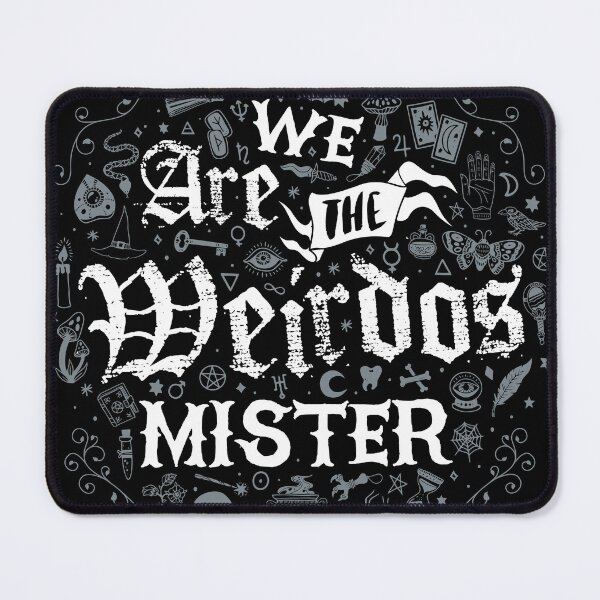 Item preview, We Are The Weirdos  - Witchcraft Goth - Occult Witch Symbols  designed and sold by Nemons.