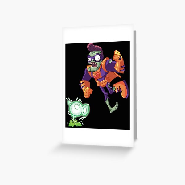 Plants vs Zombies Zombie Greeting Card by Thompson Murphy