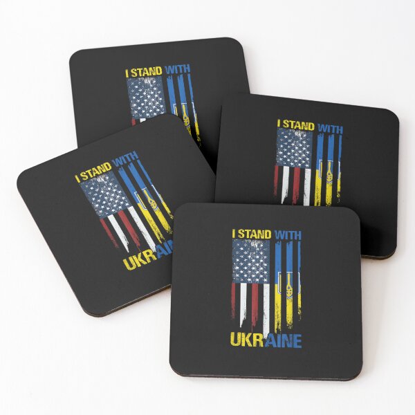 Item preview, I Stand With Ukraine Ukrainian Flag Support Ukraine designed and sold by KingPower.