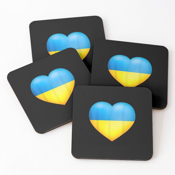 Item preview, Ukraine Lover Ukrainian Heart Flag designed and sold by KingPower.