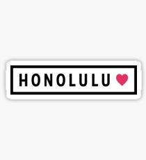 Honolulu Hawaii Lite Sticker