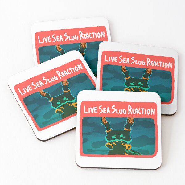Item preview, Live Sea Slug Reaction (Black) designed and sold by beamattack.