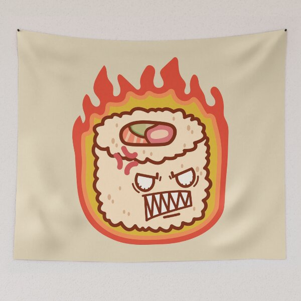 Item preview, Burned sushi are pissed designed and sold by itisjakob.
