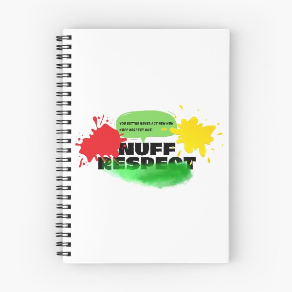 Item preview, Nuff respect designed and sold by marshatemothy.