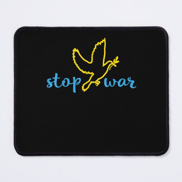 Item preview, Stop War I Stand With Ukraine USA Support For Ukrainian Flag designed and sold by KingPower.