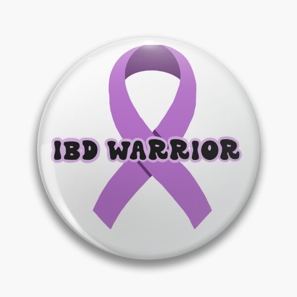 Item preview, IBD Warrior Ribbom designed and sold by CreativeCrohnie.