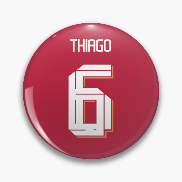 Item preview, Thiago Alcantara Liverpool Home jersey 22/23 designed and sold by Alimator.
