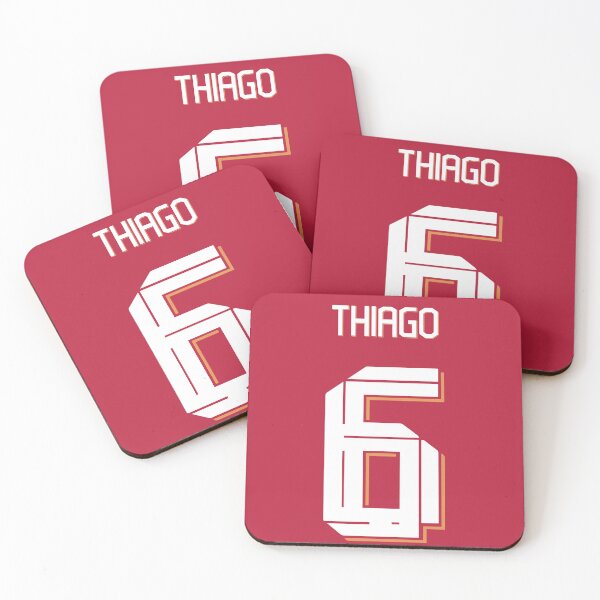 Item preview, Thiago Alcantara Liverpool Home jersey 22/23 designed and sold by Alimator.