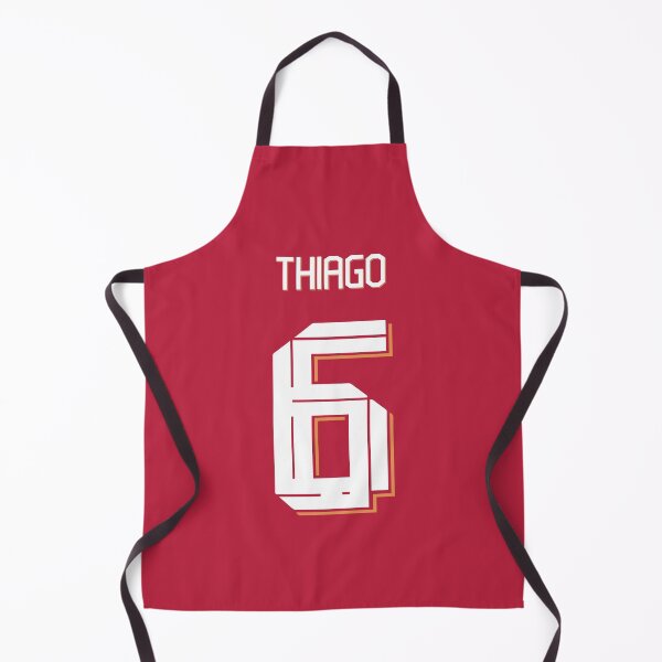 Item preview, Thiago Alcantara Liverpool Home jersey 22/23 designed and sold by Alimator.