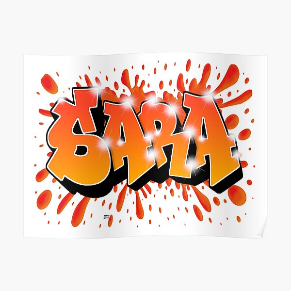 sara graffiti Póster