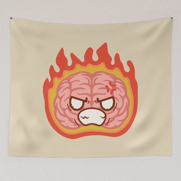 Item preview, angry brain designed and sold by itisjakob.