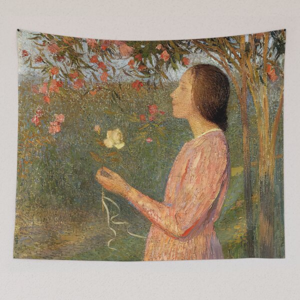Item preview, The Rose Robe by Henri Martin designed and sold by AestheticsXarts.
