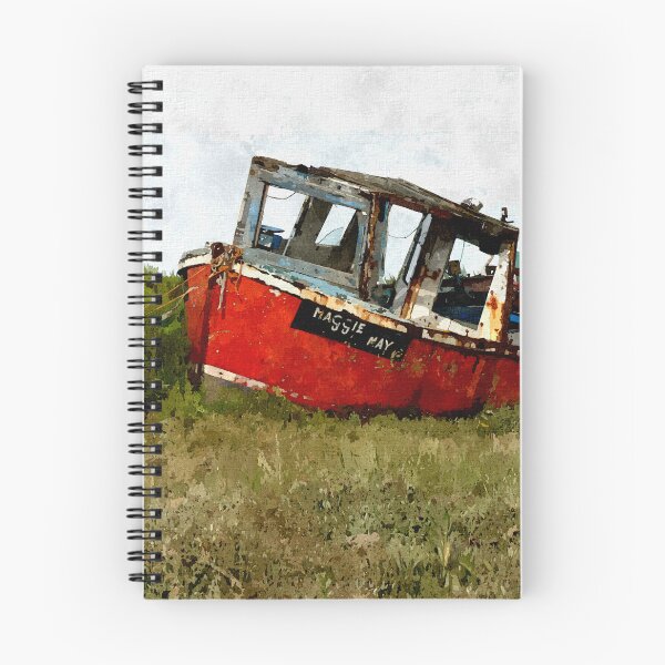 Item preview, The Abandonded and Decaying Maggie May Watercolor designed and sold by ClownFishArts.
