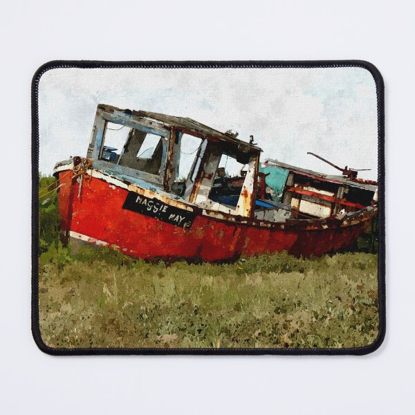 Item preview, The Abandonded and Decaying Maggie May Watercolor designed and sold by ClownFishArts.