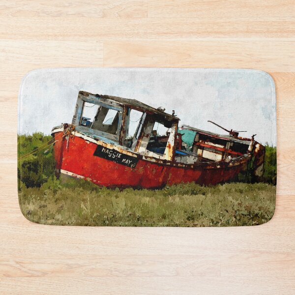 Item preview, The Abandonded and Decaying Maggie May Watercolor designed and sold by ClownFishArts.