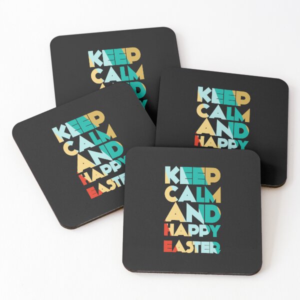 Item preview, KEEP CALM AND HAPPY EASTER designed and sold by GamaArtDesign.