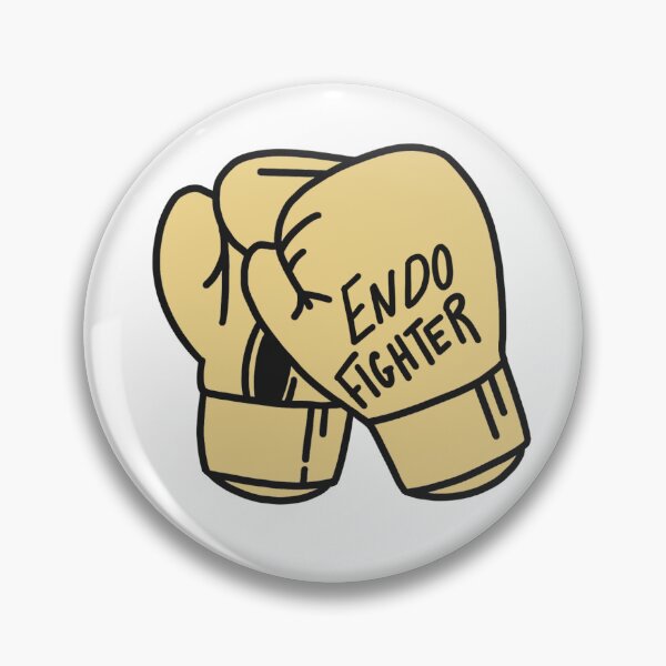 Item preview, Guantes de boxeo para combatir la endometriosis designed and sold by CreativeCrohnie.