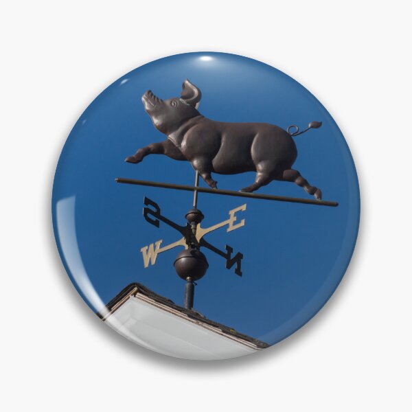 Item preview, The Happy Piglet Weathervane designed and sold by Georgia Mizuleva.