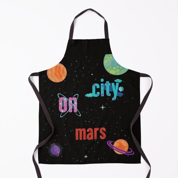 Item preview, city on mars planets space stars designed and sold by artMechbal.