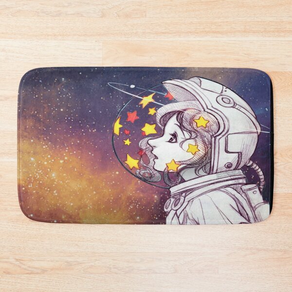 Item preview, Astronaut girl curious designed and sold by Nilima Bano ⭐⭐⭐⭐.