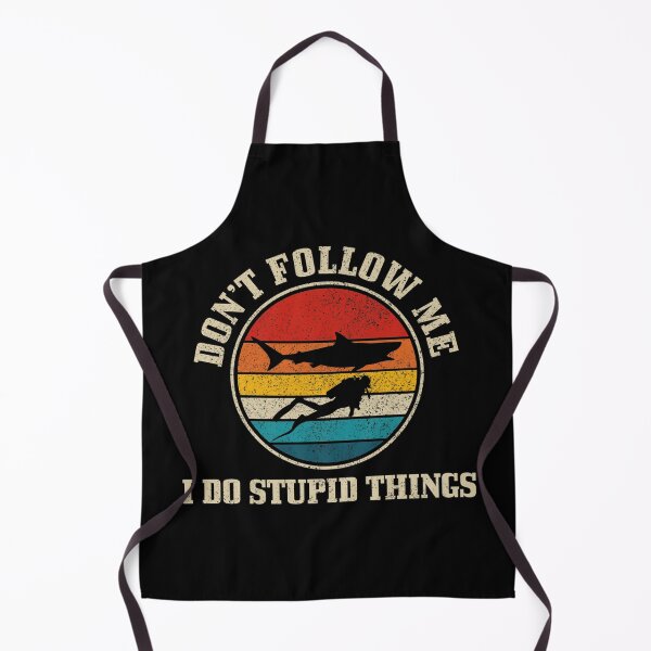 Item preview, Scuba Diving Dont Follow Me Vintage Funny Scuba Diver designed and sold by RichardxBen.