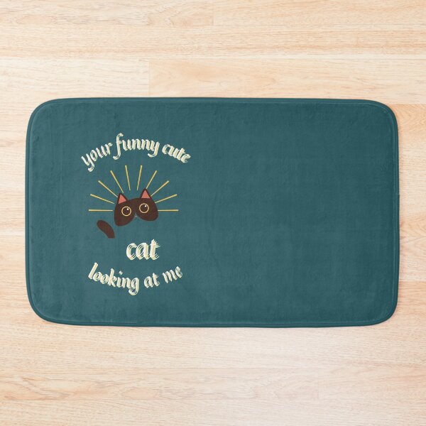Item preview, your funny cute cat looking at me designed and sold by bateka.
