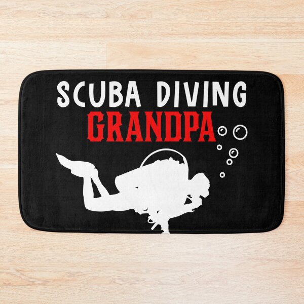 Item preview, Scuba diving grandpa just like a normal grandpa diver designed and sold by RichardxBen.