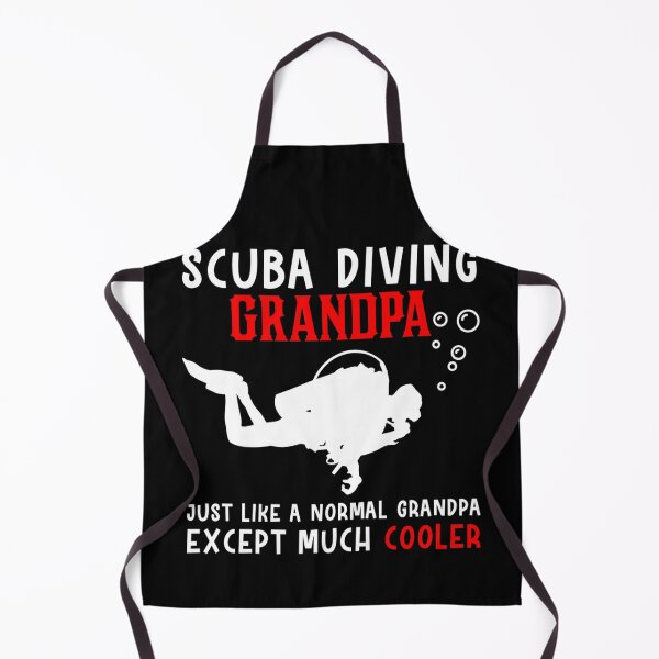 Item preview, Scuba diving grandpa just like a normal grandpa diver designed and sold by RichardxBen.