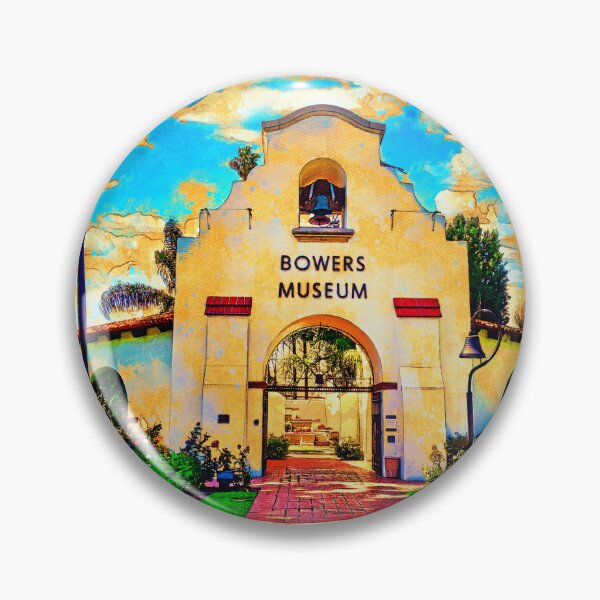 Item preview, Bowers Museum in Santa Ana, California - digital painting designed and sold by NickoPrints.