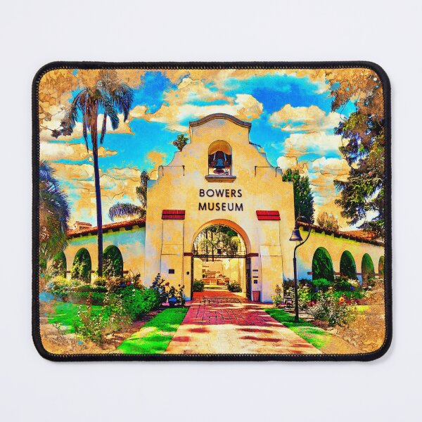 Item preview, Bowers Museum in Santa Ana, California - digital painting designed and sold by NickoPrints.