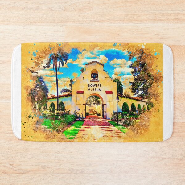 Item preview, Bowers Museum in Santa Ana, California - digital painting designed and sold by NickoPrints.