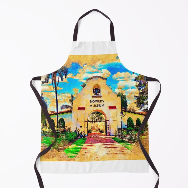 Item preview, Bowers Museum in Santa Ana, California - digital painting designed and sold by NickoPrints.