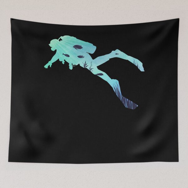 Item preview, Scuba Diving Tee  Diving Under Water Gifts  Scuba Diver designed and sold by RichardxBen.
