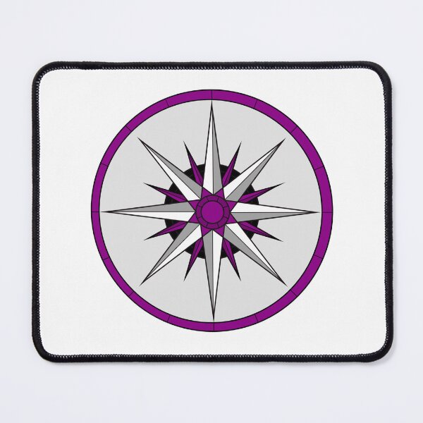 Item preview, Asexual Compass Rose designed and sold by renbydesigns.