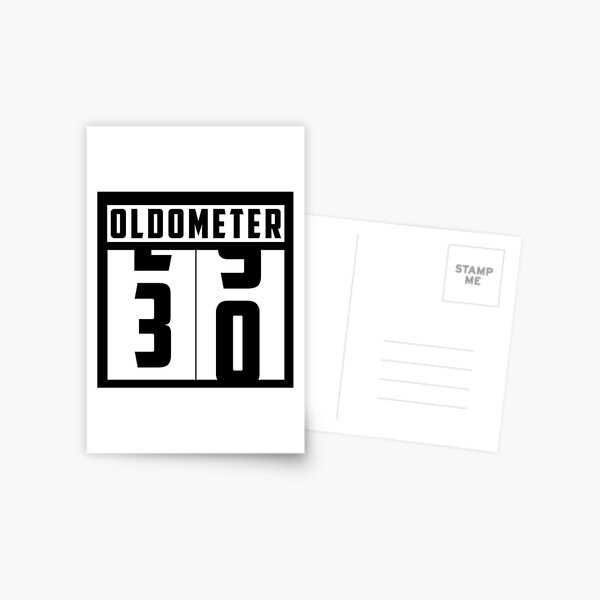 Item preview, Oldometer counter Number 30 birthday designed and sold by HeavyStyle.