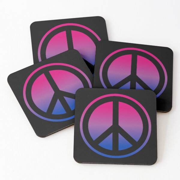 Item preview, Bisexual Peace Symbol designed and sold by Pridish.