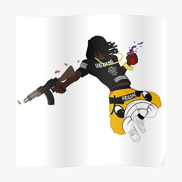 GLO Gang Chief keef Poster